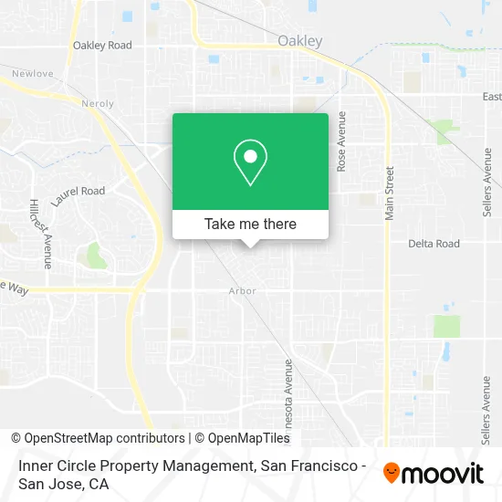 Inner Circle Property Management map