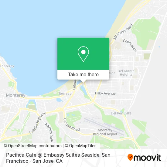 Pacifica Cafe @ Embassy Suites Seaside map