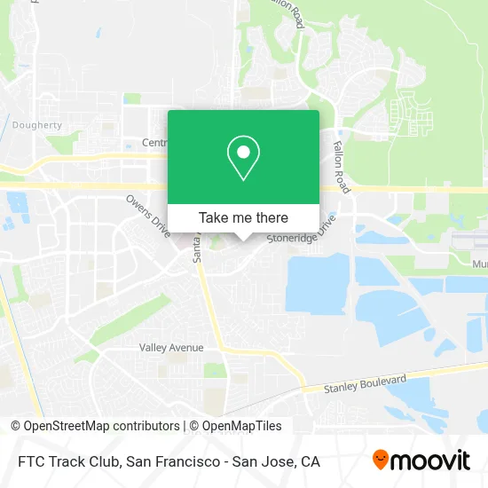 FTC Track Club map