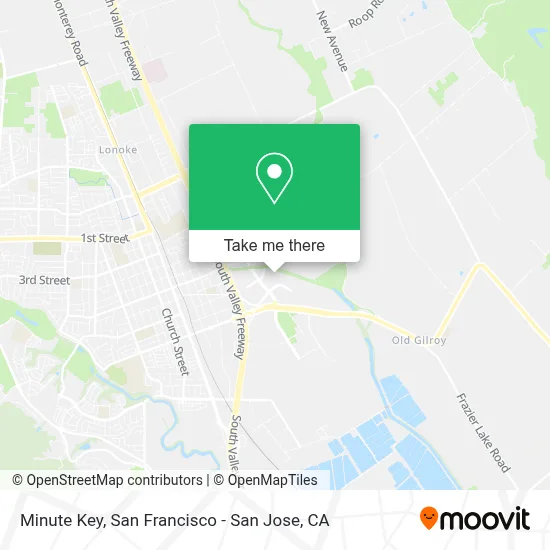 Minute Key map