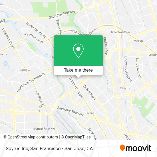Spyrus Inc map