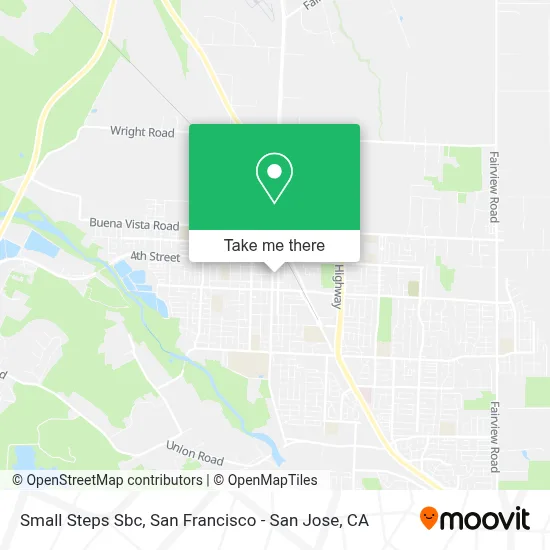 Small Steps Sbc map