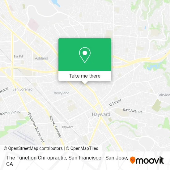 The Function Chiropractic map