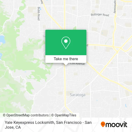 Yale Keyexpress Locksmith map