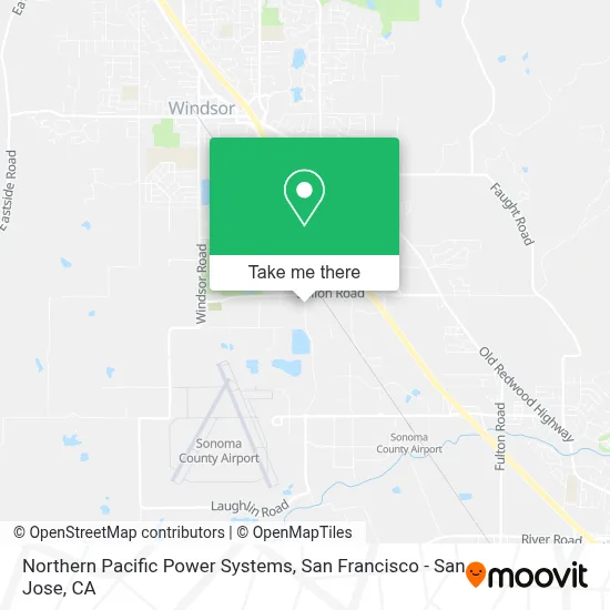 Northern Pacific Power Systems map