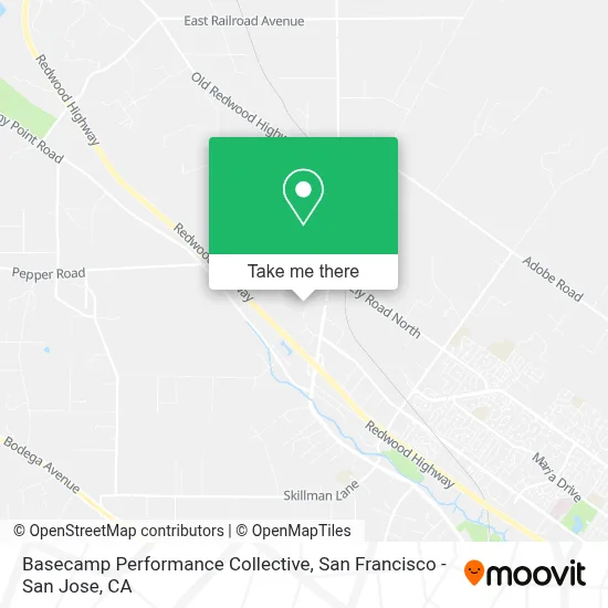 Basecamp Performance Collective map