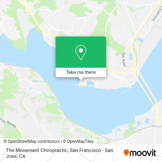 The Movement Chiropractic map