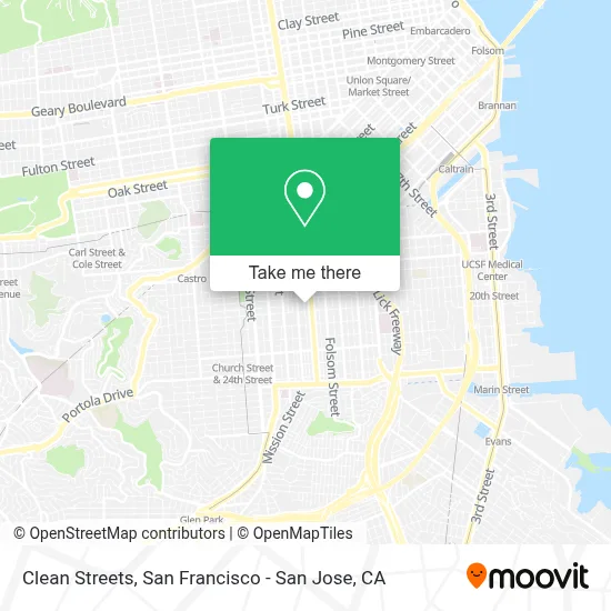 Clean Streets map