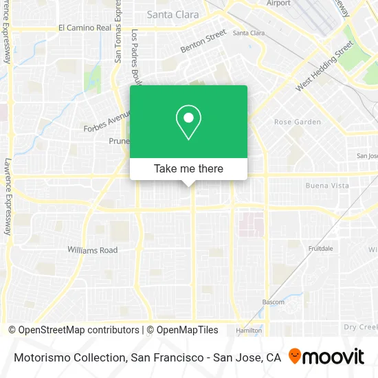 Motorismo Collection map