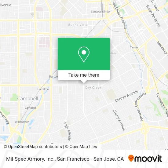 Mil-Spec Armory, Inc. map