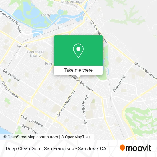 Deep Clean Guru map