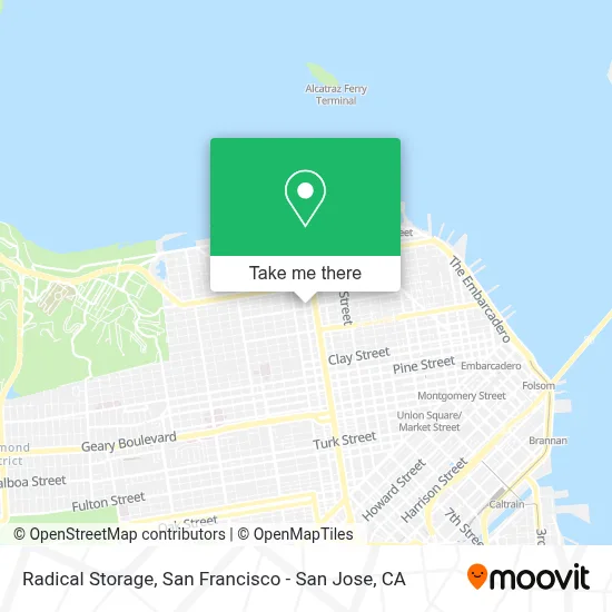 Radical Storage map