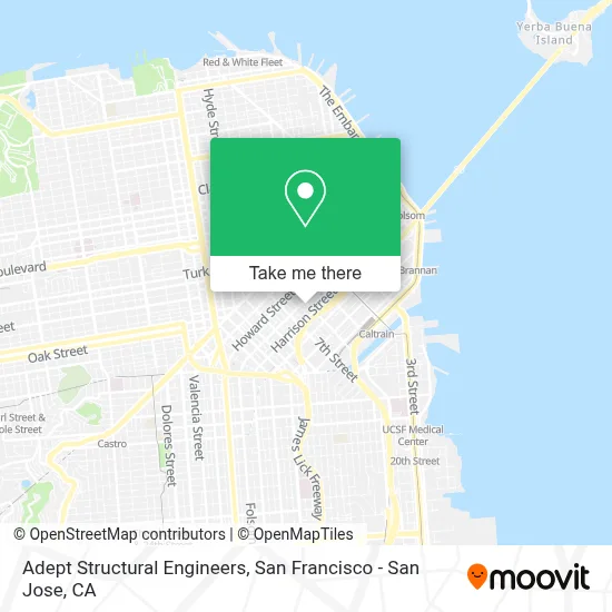 Adept Structural Engineers map