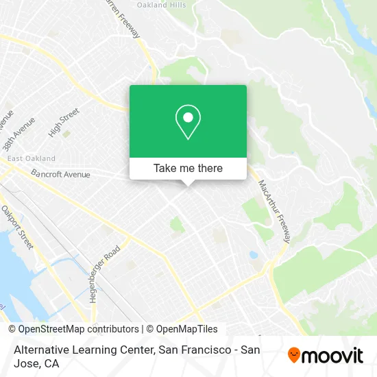 Alternative Learning Center map