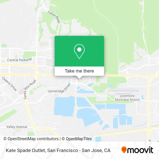 Kate Spade Outlet map