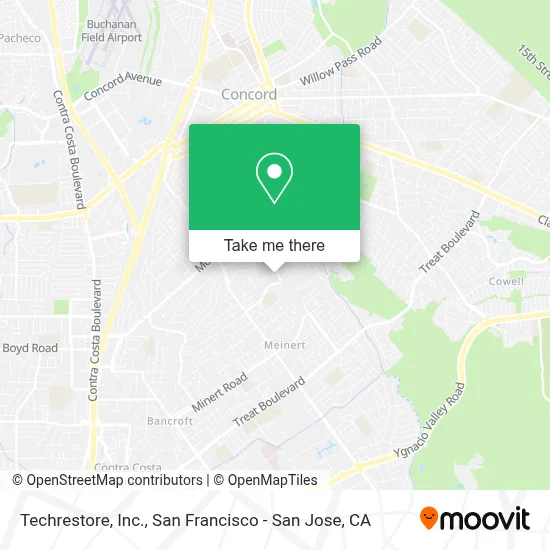 Techrestore, Inc. map