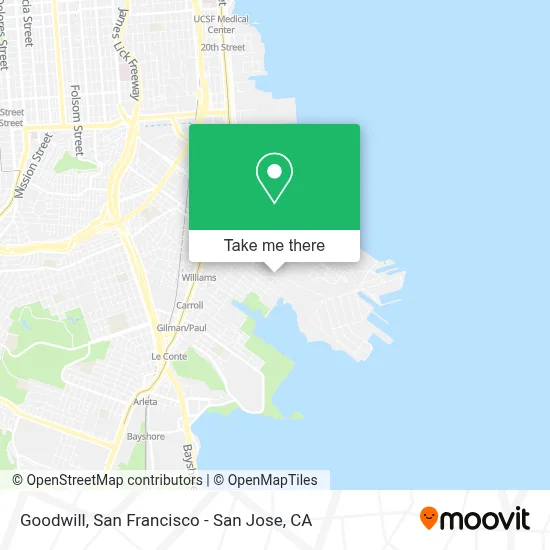 Goodwill map