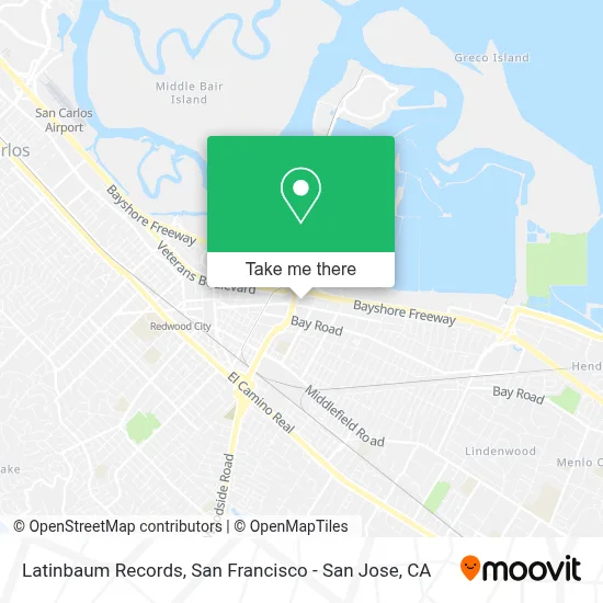 Latinbaum Records map