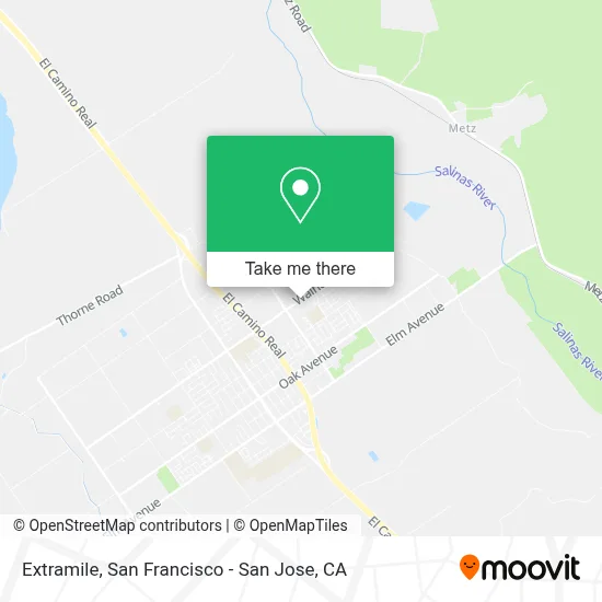 Extramile map