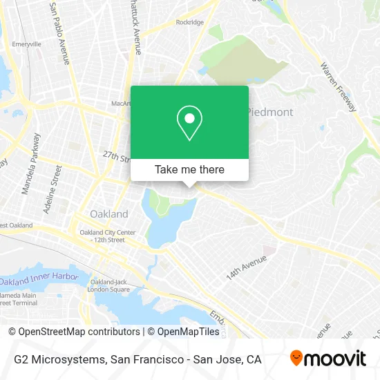 G2 Microsystems map