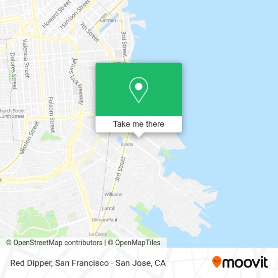 Red Dipper map