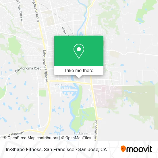 In-Shape Fitness map