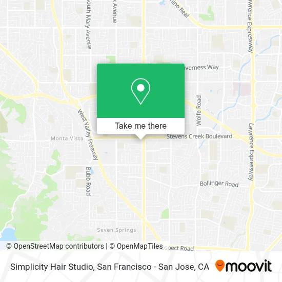Simplicity Hair Studio map