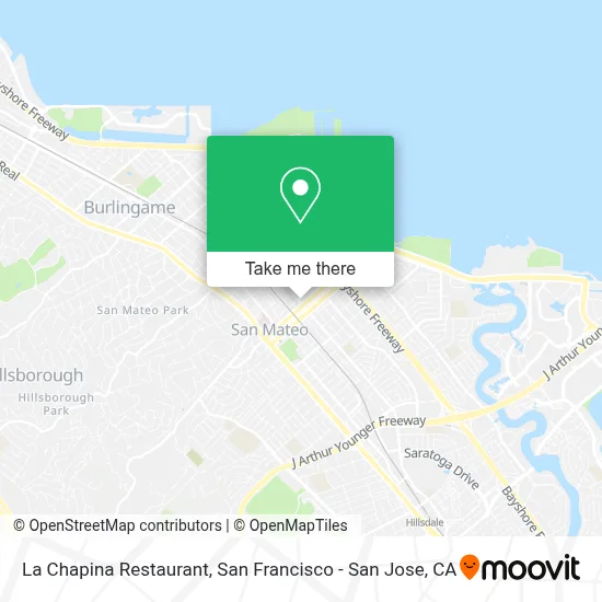 La Chapina Restaurant map