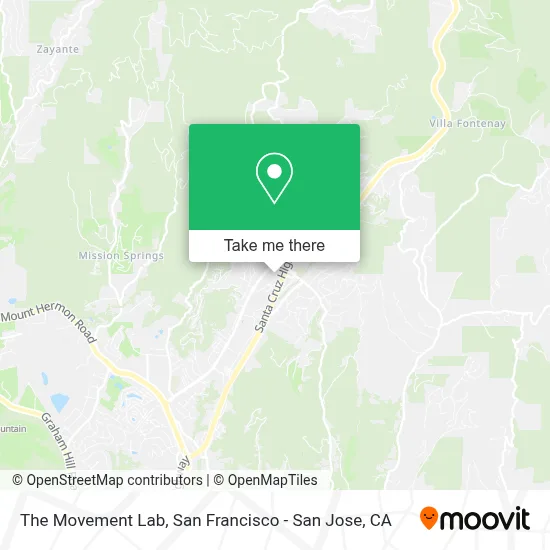 The Movement Lab map