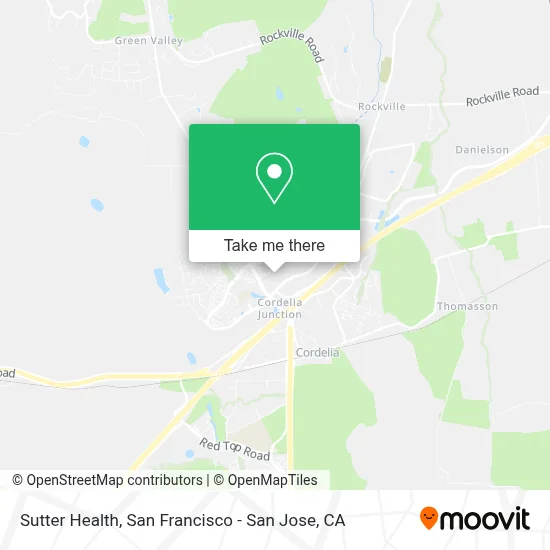 Sutter Health map