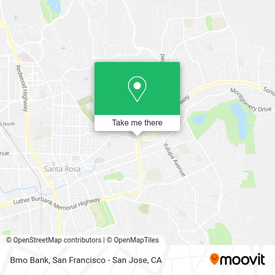 Bmo Bank map