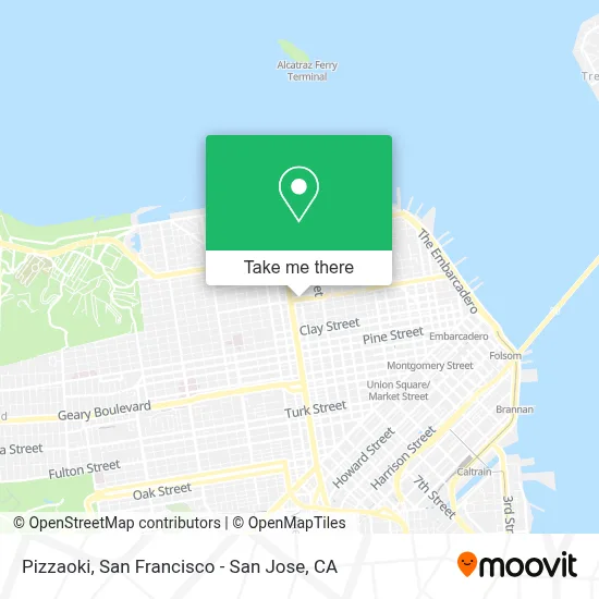 Pizzaoki map