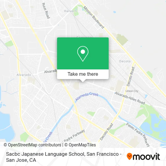 Sacbc Japanese Language School map