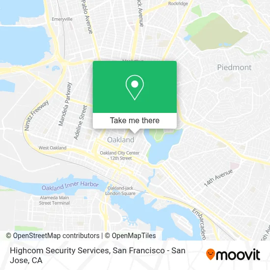 Highcom Security Services map