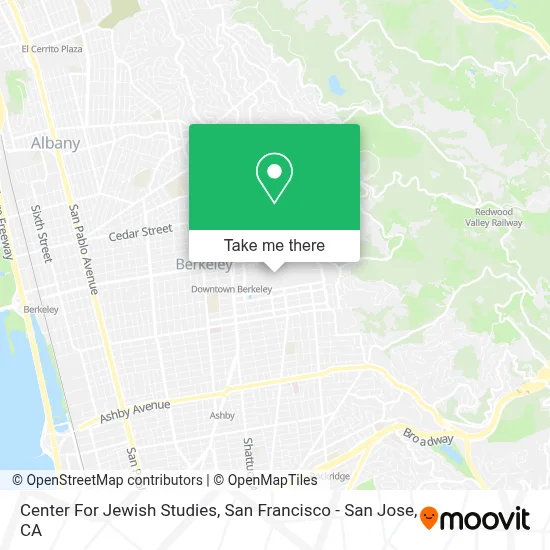 Center For Jewish Studies map