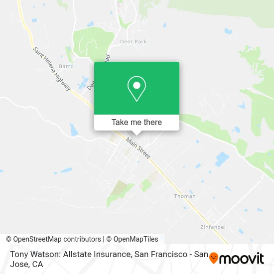 Tony Watson: Allstate Insurance map