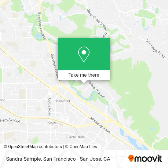 Sandra Sample map