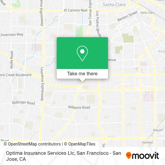 Optima Insurance Services Llc map
