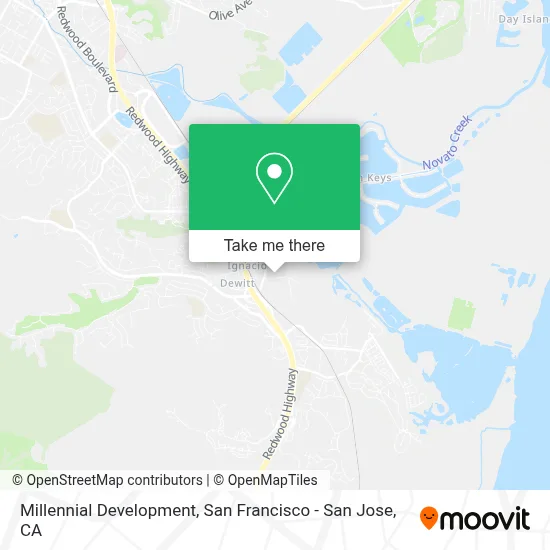 Millennial Development map