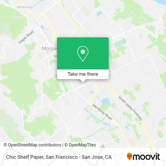 Chic Shelf Paper map