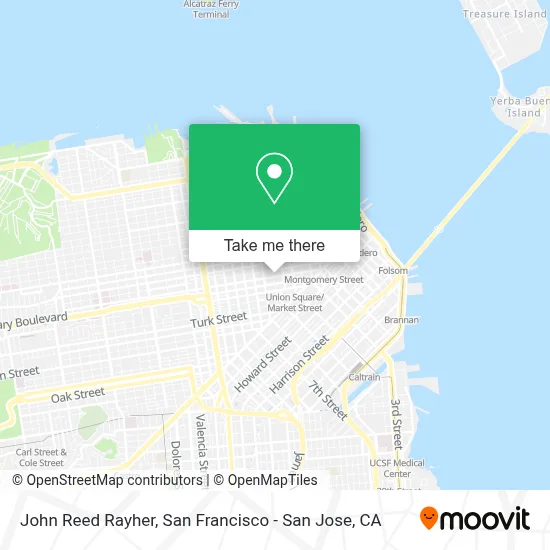 John Reed Rayher map