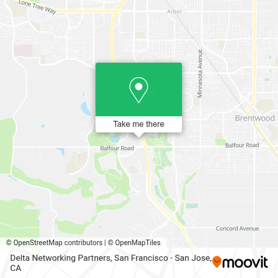 Delta Networking Partners map