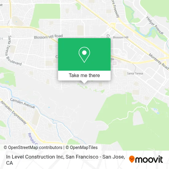 In Level Construction Inc map