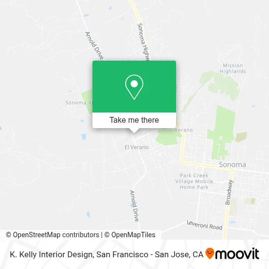 K. Kelly Interior Design map