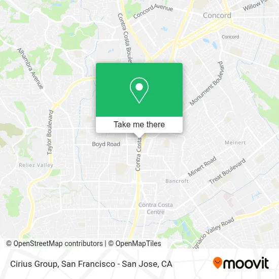 Cirius Group map