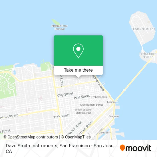 Dave Smith Instruments map