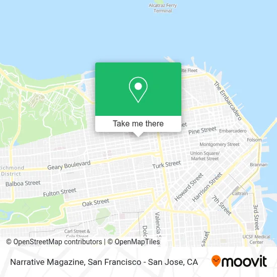 Narrative Magazine map