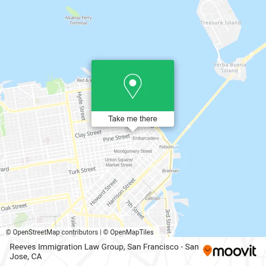 Reeves Immigration Law Group map