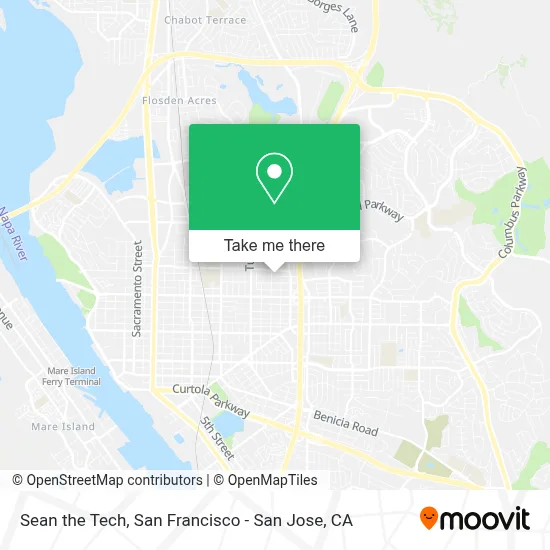 Sean the Tech map
