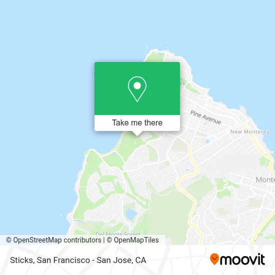 Sticks map